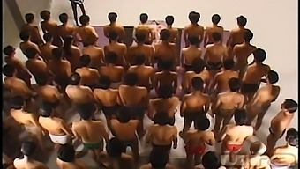 Intense Japanese Orgy With Multiple Partners And Cumming On Face