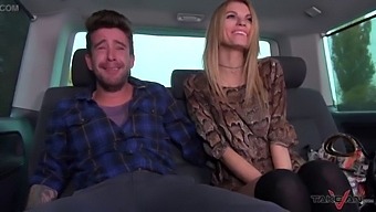 Karina Grand, A Recently Divorced Model, Uses An Unsuspecting Man'S Van For Her Personal Pleasure, Creating A Loud And Wet-Pussy Experience
