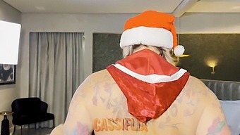 Enjoy The Full Video On Cassiflix As Mrs. Claus Rewards A Naughty Boy With Her Sexy Butt