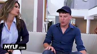 Caucasian Beauty Karen Gets A Hardcore Doggy Style Pounding