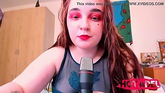 Asmr Chubby Redhead Girl'S Sensual Food Experience