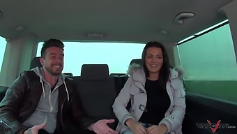 Plump And Arrogant Woman Persuaded To Join Sexually Excited Strangers In A Van