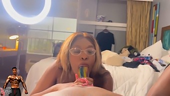 Double Teaming Mature Women In A Deepthroat Competition